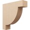 Ekena Millwork 9"W x 36"D x 36"H Thin Alpine Rough Cedar Woodgrain TimberThane Corbel, Primed Tan CORUR09X36X36ALPRCPR - alternate 1